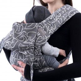 Fidella Flyclick Amors Love Arrows Grey Halfbuckle (Size baby)