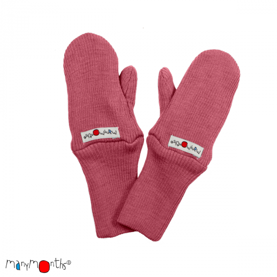 Manymonths Moufles pour bébé en laine mérinos