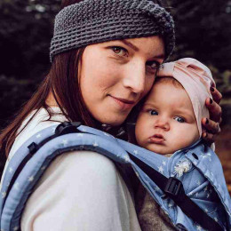 Limas Flex Stars Blue Night porte bébé physiologique