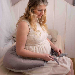 Kinder Hop Wally Nursing pillow 3 in 1 - Taupe