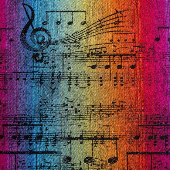 Lennylamb Ring Sling Symphony Rainbow Dark