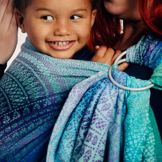 Lennylamb Ring Sling Peacock's Tail Fantasy
