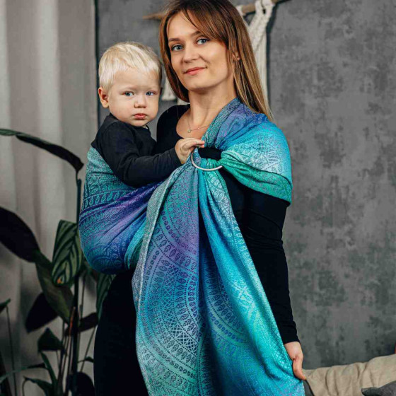 Lennylamb Ring Sling Peacock's Tail Fantasy