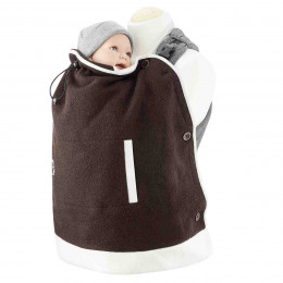 Mamalila Vienna - Wool Babywearing Cover brown beige