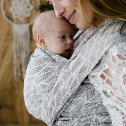 Little Frog Foliole baby wrap