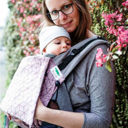 Buzzidil Evolution Cubes Rose Standard Size Baby Carrier