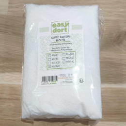 Alèse Easy dort en coton BIO Oeko Tex 60x120
