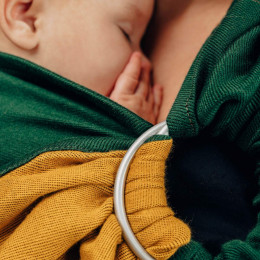 Lennylamb Ring Sling Two Faces Gold & Bottle Green
