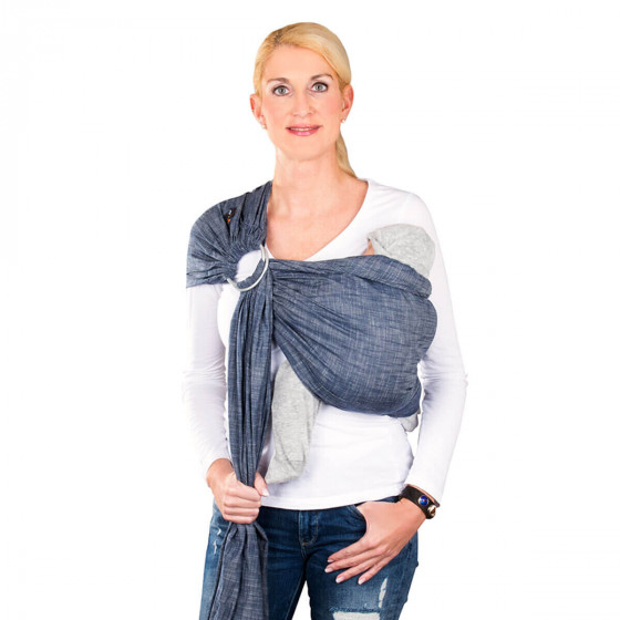 Hoppediz Ring Sling Popeline Denim