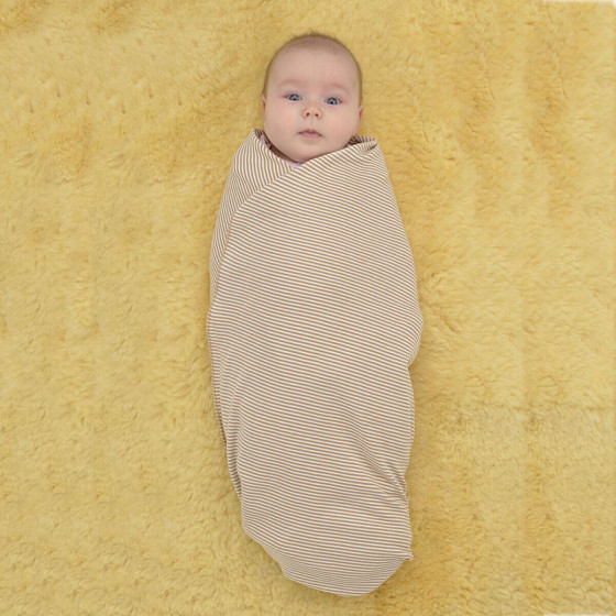 Hoppediz - Couverture d'emmaillotage bébé 90 x 90 cm