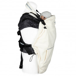 Hoppediz Couverture de Portage Basic en polaire 2021 Sand