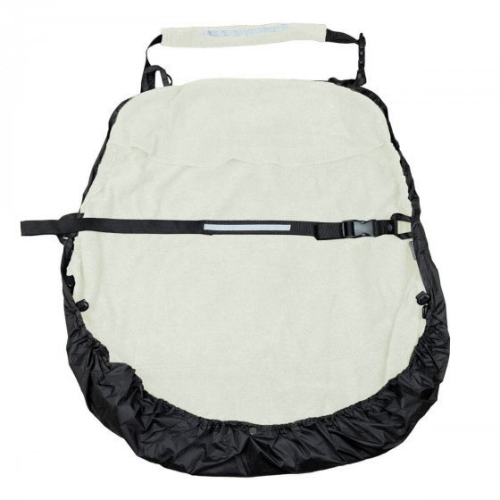 Hoppediz Couverture de portage 3 en 1 Sand / Noir