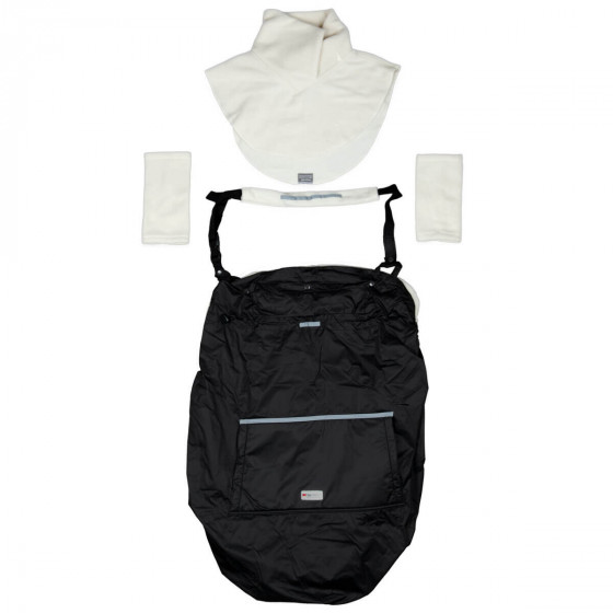 Hoppediz Babywearing Cover 3 en 1 Sand Black