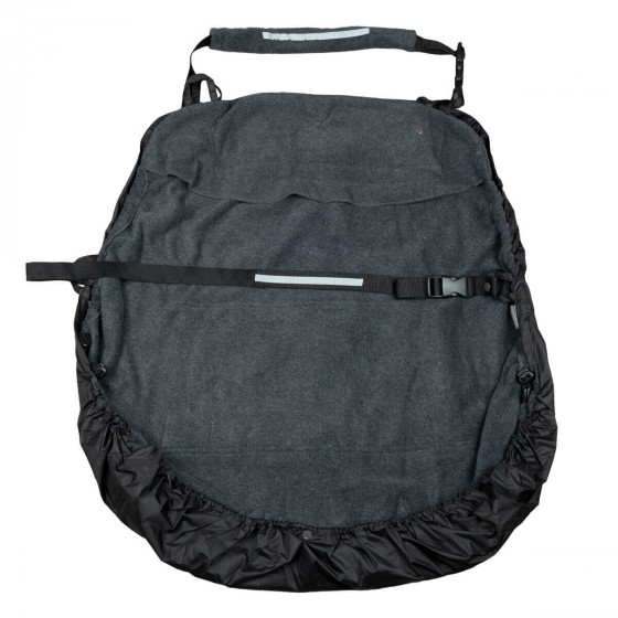 Hoppediz Babywearing Cover 3 en 1 Anthracite / Black