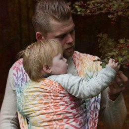 Yaro La Vita Autumn Rainbow - Écharpe de portage tissée