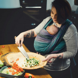 Little Frog Flames of Love baby wrap