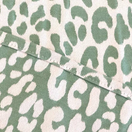 Naturiou Green Leopard Baby wrap
