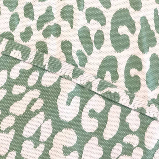 Naturiou Green Leopard Baby wrap