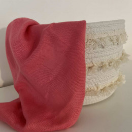 Naturioù Langes Bébé en Mousseline - Positive Pink