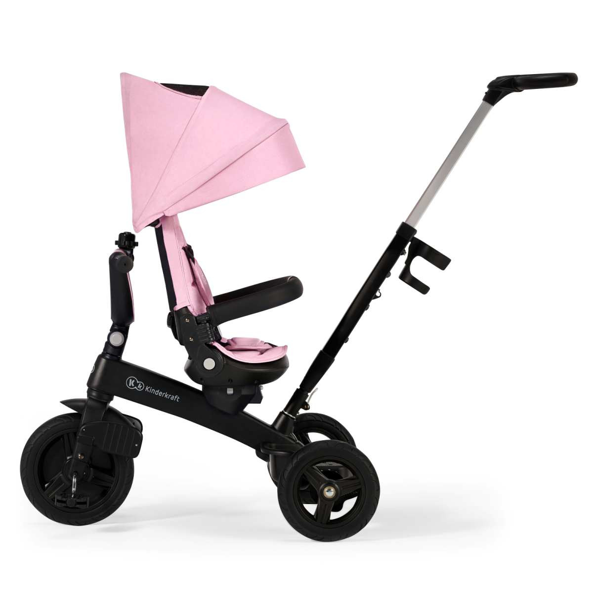Kinderkraft Tricycle évolutif enfant Aston rose pink