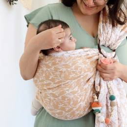 Naturiou Ring Sling Nature Echarpe De Portage Sans Nœud