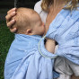Naturiou Ring Sling Mer Bleu - Blue Sea