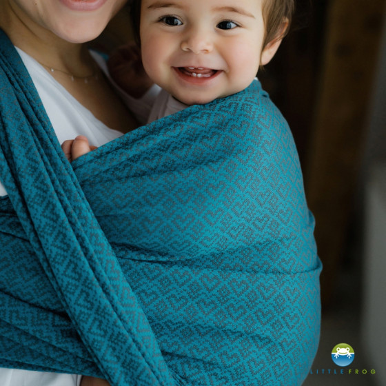 Little Frog Baby wrap - Topaz Adore