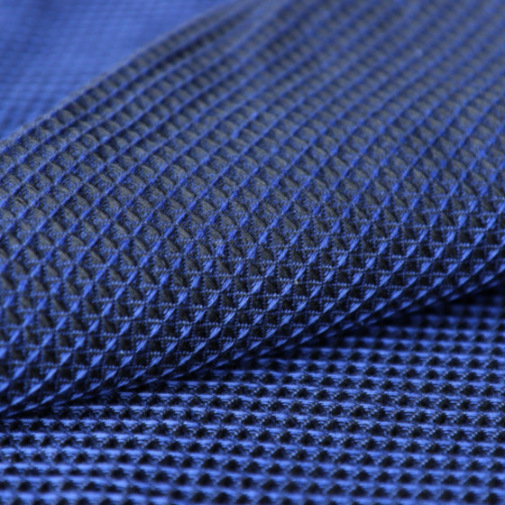 Yaro Waffles Black Dark-Blue - Écharpe de portage tissée