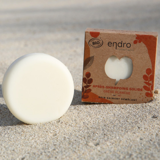 Endro Après-shampoing solide Grève Blanche