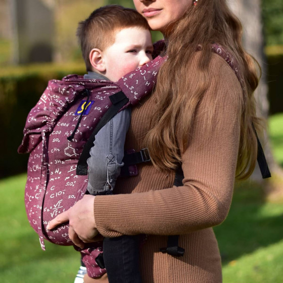 Yaro Hug Chemic Chianti - Porte-bébé évolutif nouveau-né