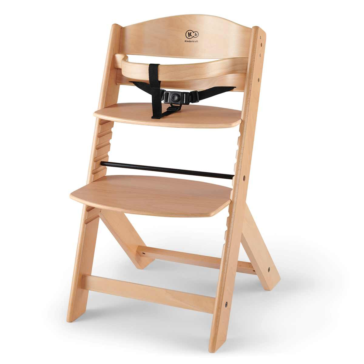 Grow-with-Me Chaise haute et plateau en bois 3 en 1 à hauteur réglable