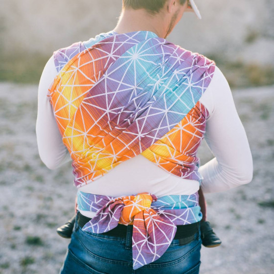 Be Lenka Spiderweb Sunrise - Écharpe de portage Tissée