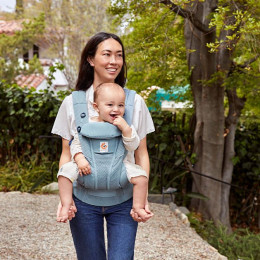 Ergobaby Omni Breeze SoftFlex Mesh Slate Blue - Baby Carrier