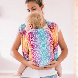 Be Lenka Mandala Rainbow - Écharpe de portage Tissée