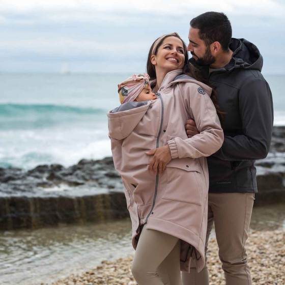 Fun2BeMum Babywearing Softshell Parka Coat