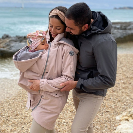 Fun2BeMum Babywearing Softshell Parka Coat