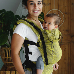 Little Frog Prime porte-bébé nouveau-né Golden Boho
