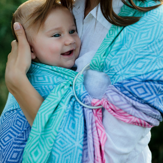 Little Frog Ring Sling - Aurora Cube