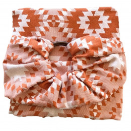 Naturiou Ring Sling Mosaïque Terracotta - écharpe de portage sans nœud