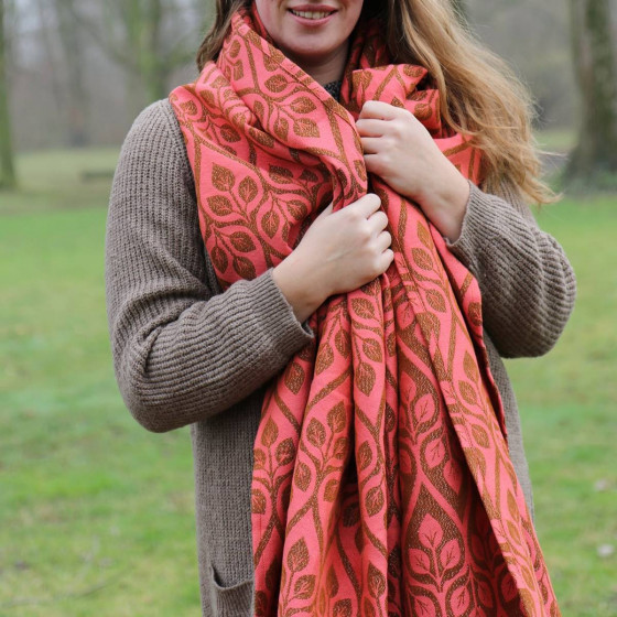 Yaro La Vita Duo Pink Black Bronze Glam - Ring Sling Tissé