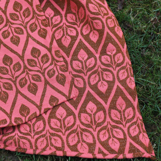 Yaro La Vita Duo Pink Black Bronze Glam - Ring Sling Tissé