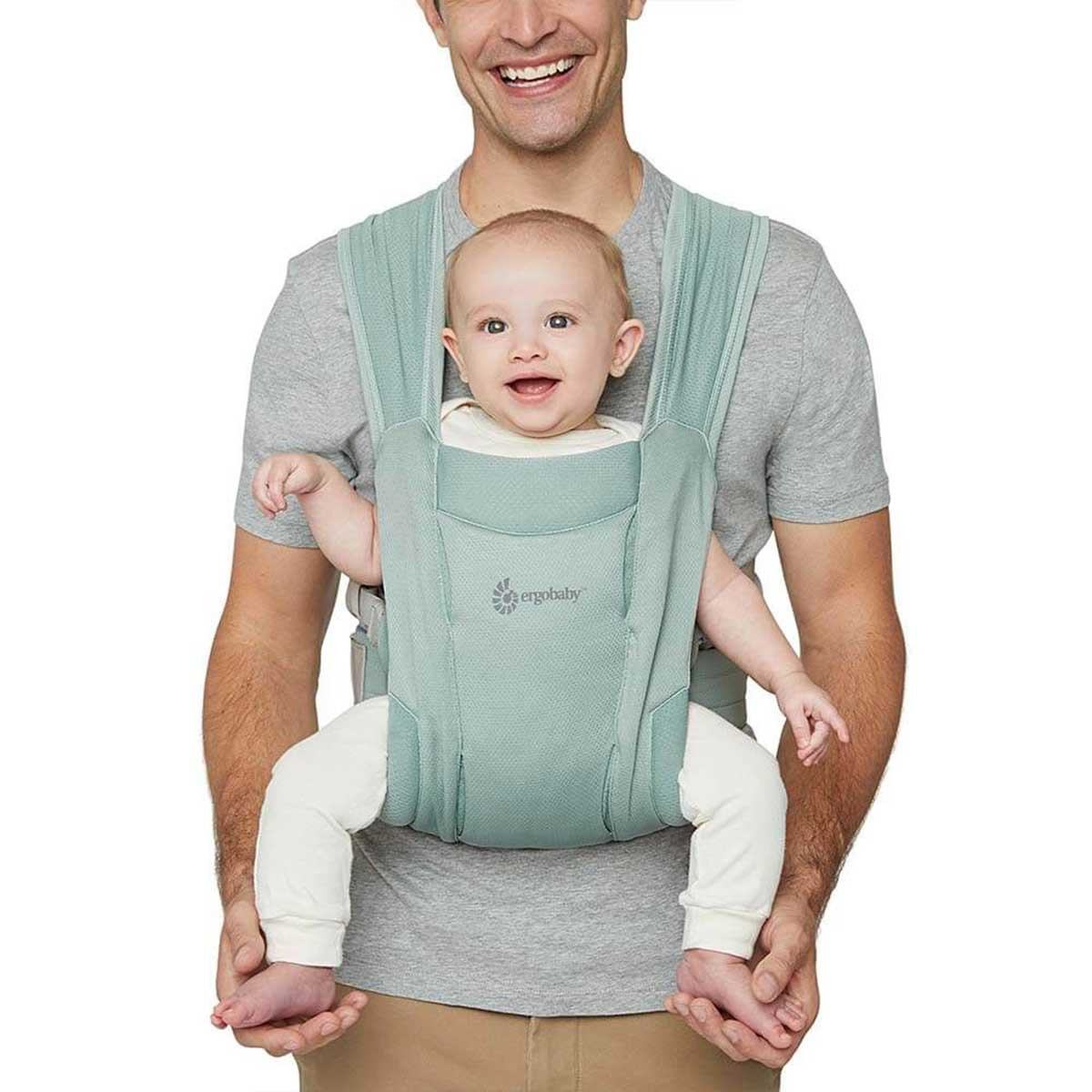 Porte-bébé respirant haut de gamme avec sac de rangement Housse de  protection solaire ergonomique pour les nouveau-nés