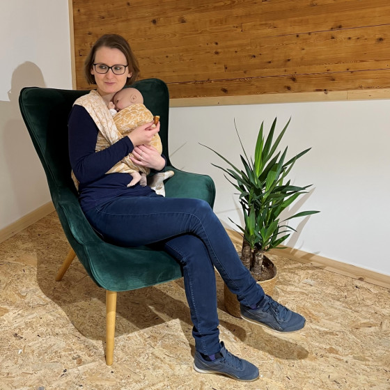 Naturiou Nature Ocher Baby wrap