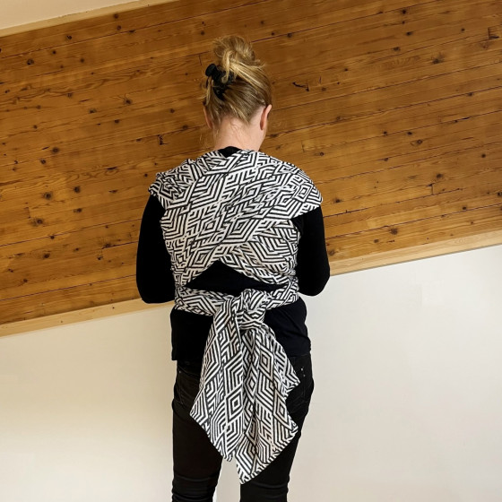 Naturiou Geo - Écharpe de Portage Tissée en Jacquard