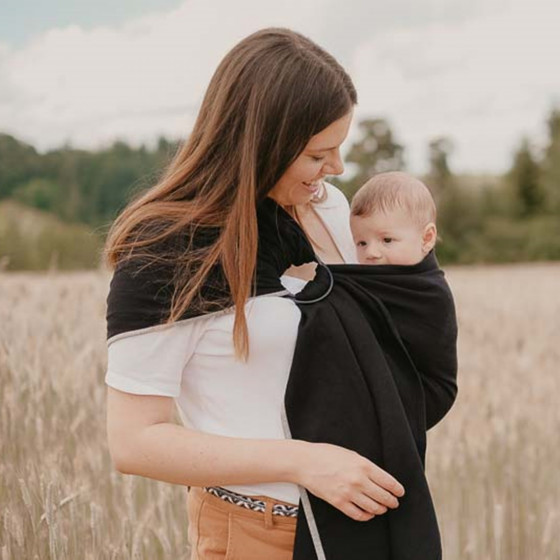 Néobulle Sling Black is Black organic cotton