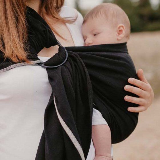 Néobulle Sling Black is Black organic cotton