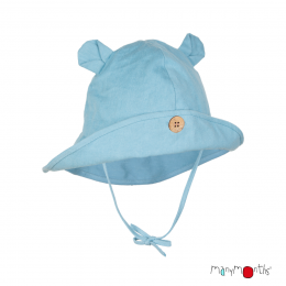 Manymonths Chapeau de soleil à oreilles d’ourson ajustable