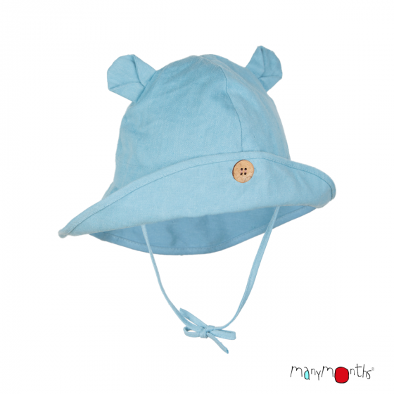 ManyMonths ECO Hempies Adjustable Summer Hat with Ears UNiQUE