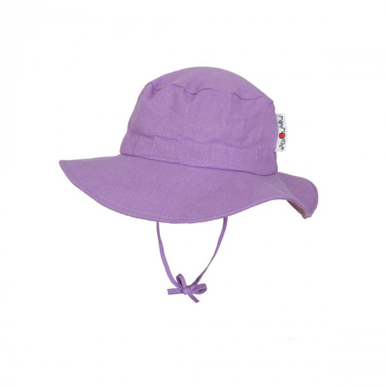 Manymonths Chapeau aventurier voyageur en chanvre et coton Sheer Violet