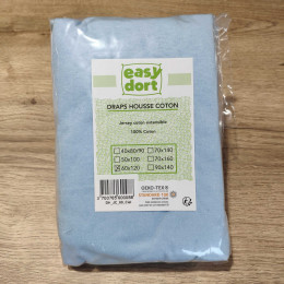 Drap Housse Easy dort en Jersey coton 60 x 120 cm